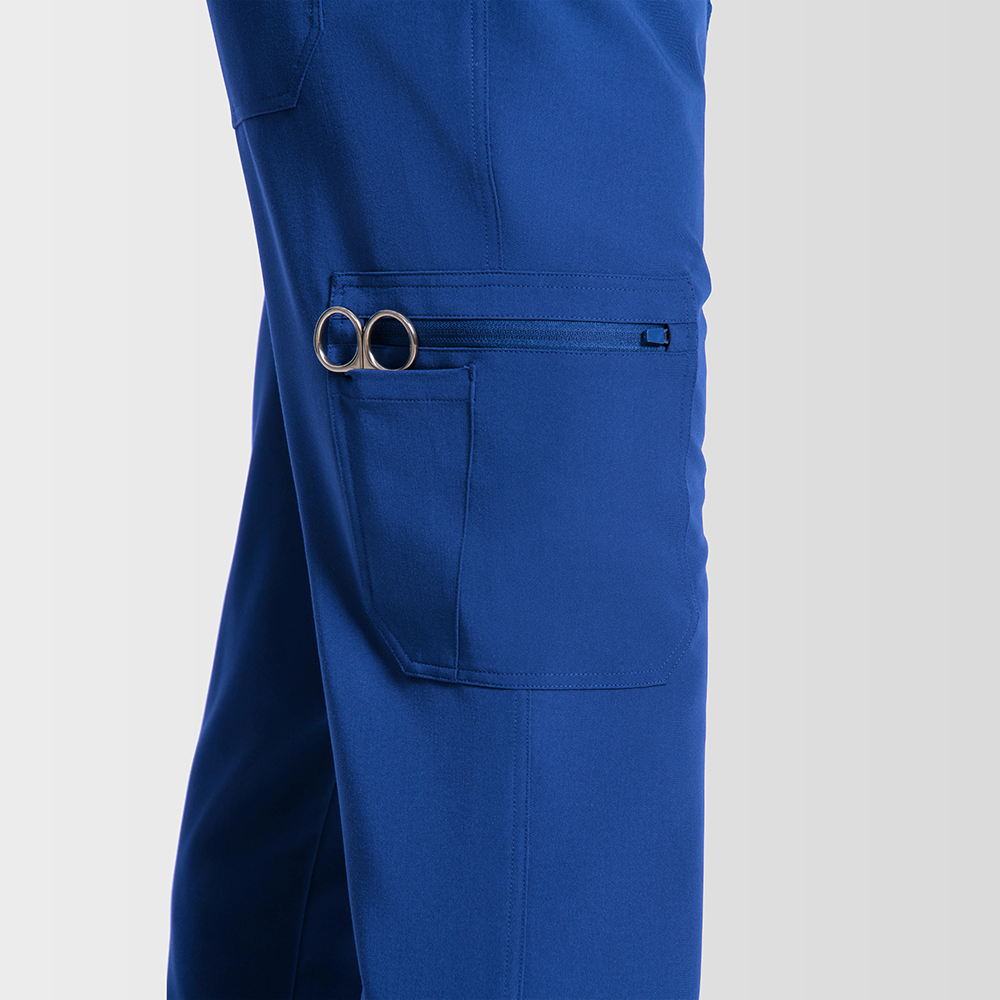 KungFuscrubs Men Three-Pocket Scrub Sets rednote-Only Deal