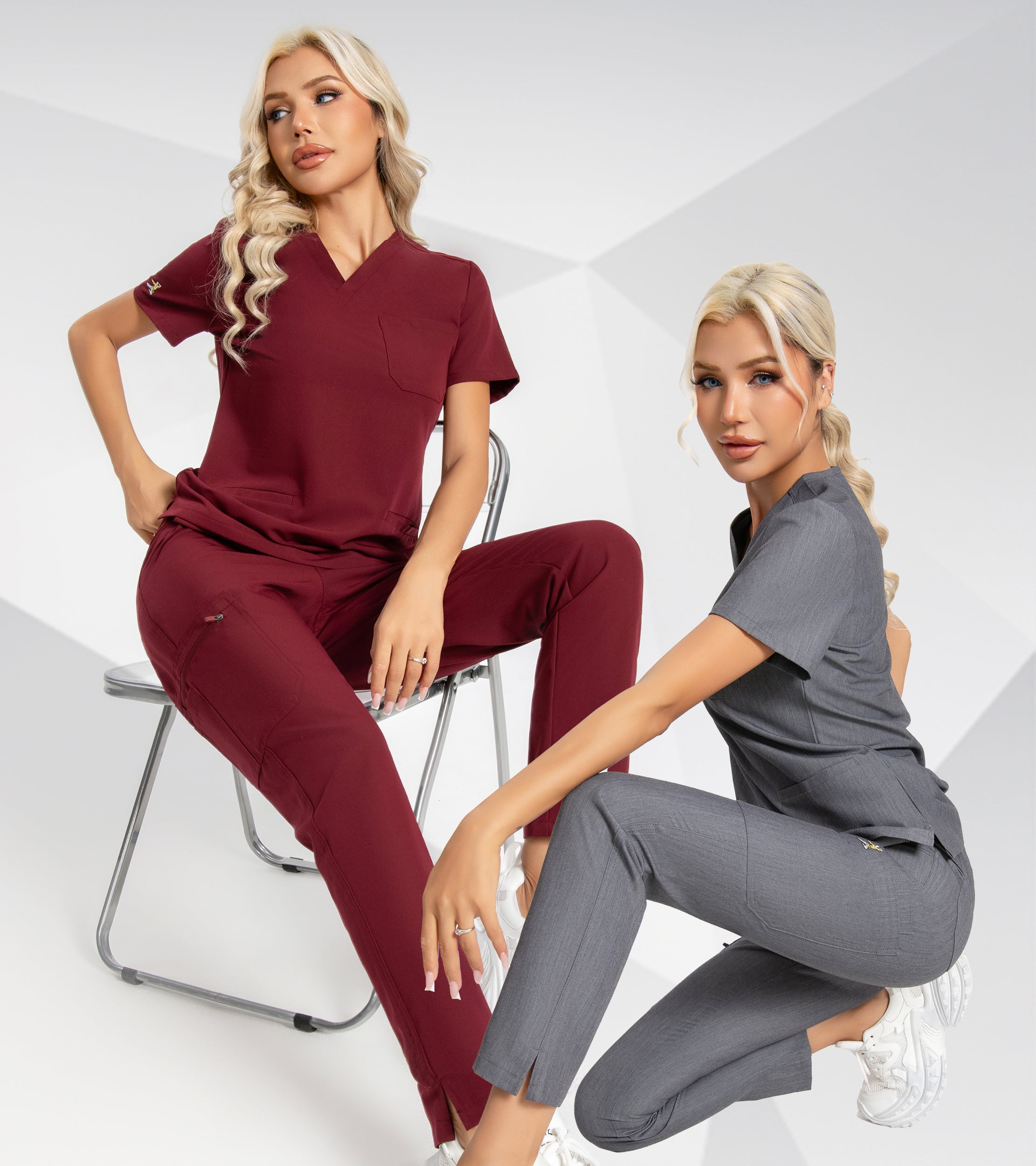 Scrub Collection KungFuScrubs Women’s Scrubs in Modern Design – KungFu Scrubs Official Store