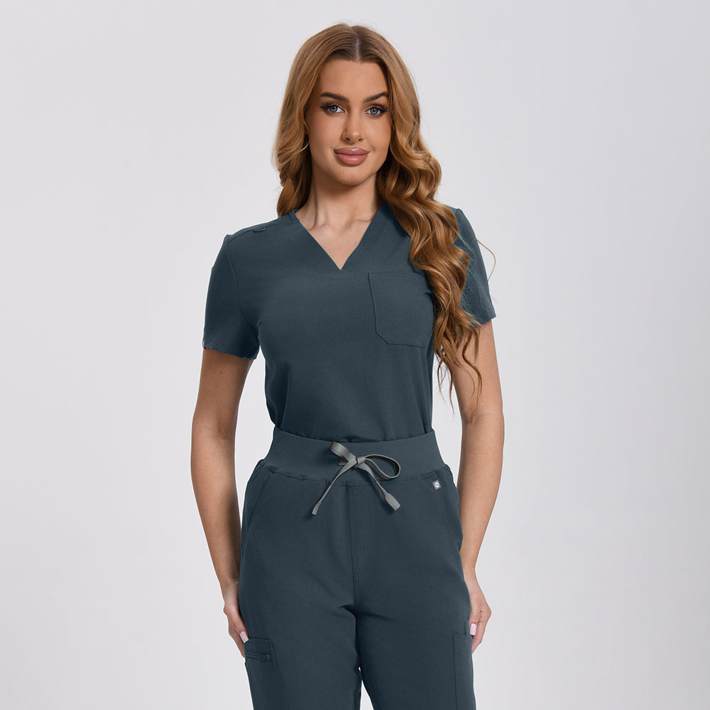Women’s Scrubs Set – 12 Pockets| KungfuScrubs