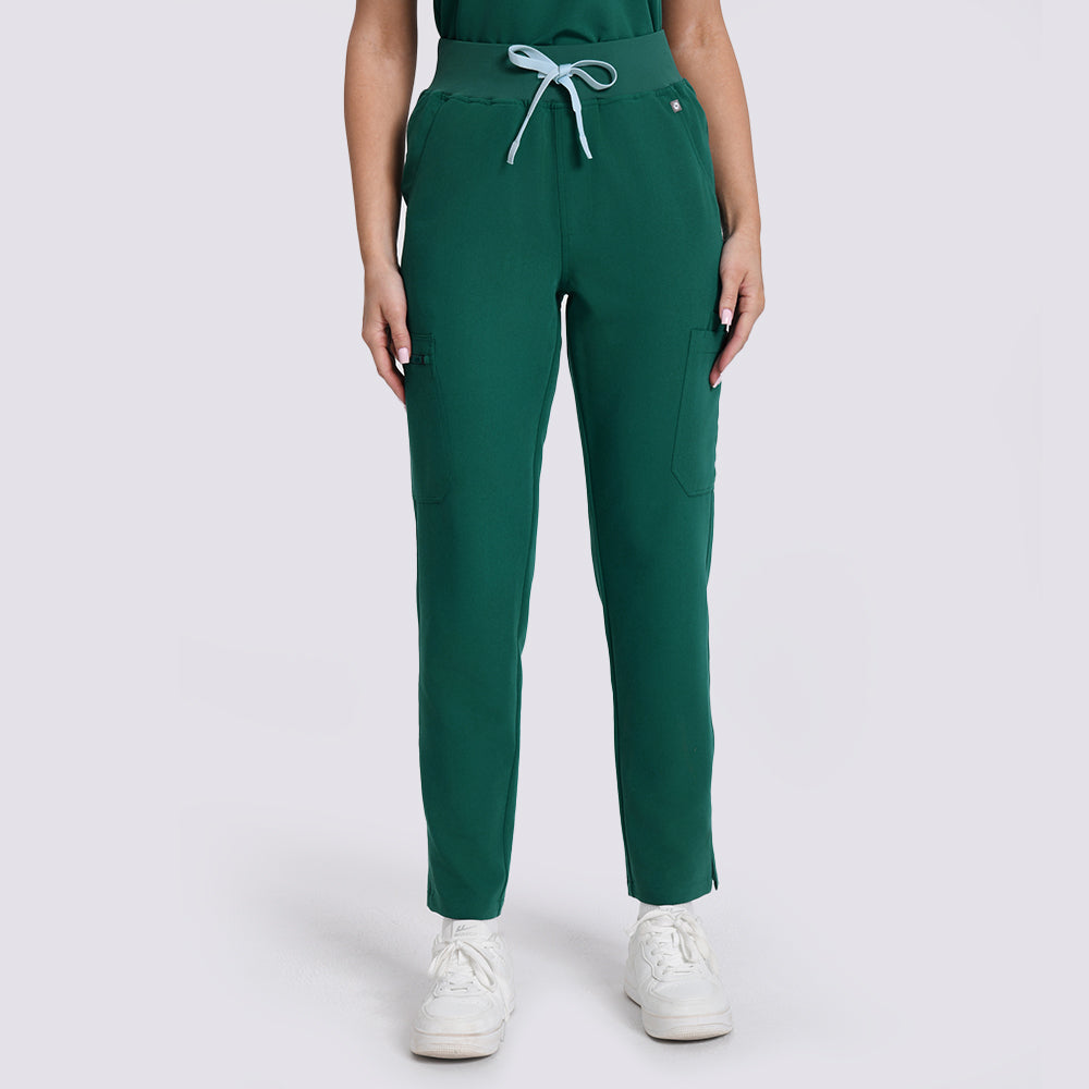 Pantalones médicos ajustados de cintura alta Kungfuscrub | MUJER