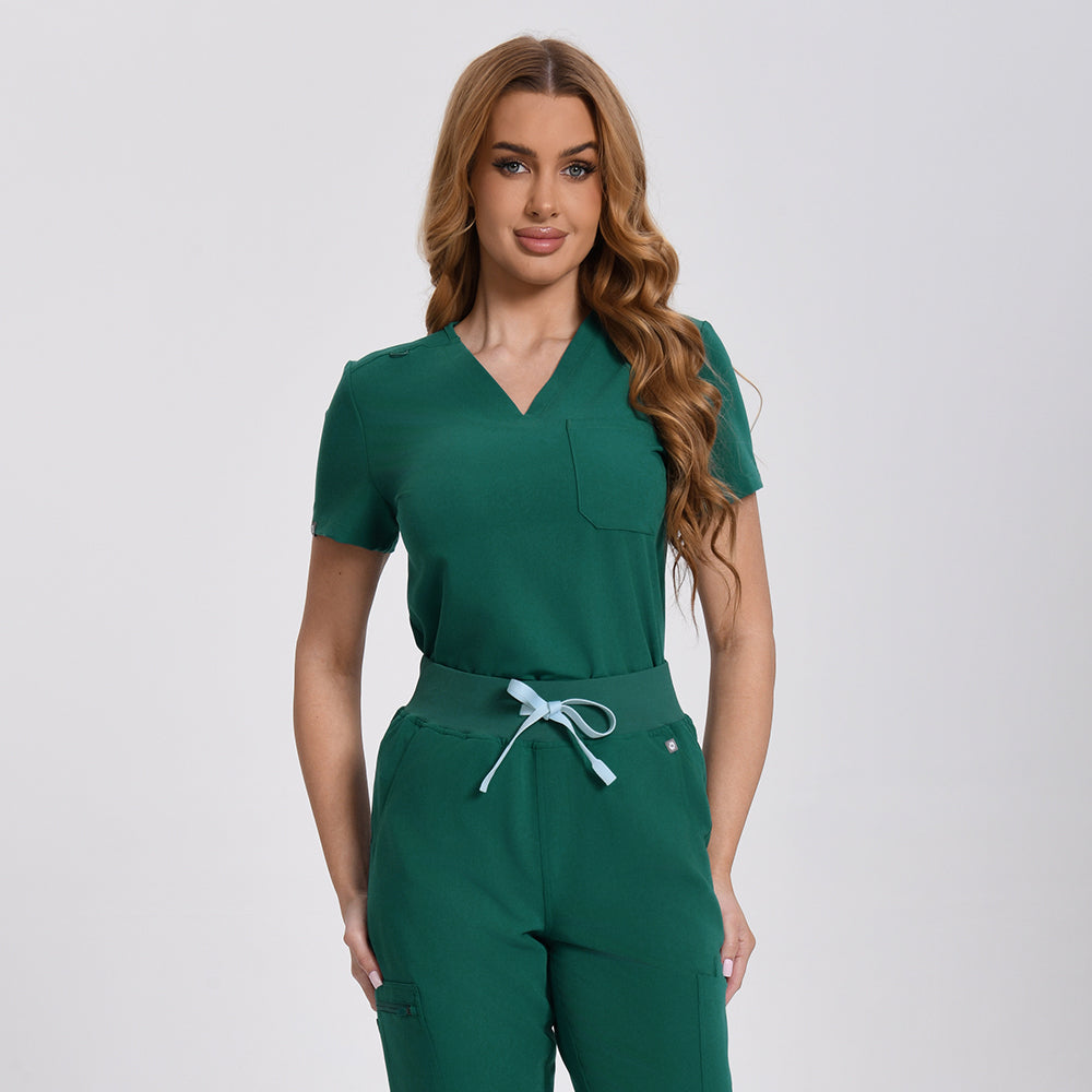 Women’s Scrubs Set – 12 Pockets| KungfuScrubs