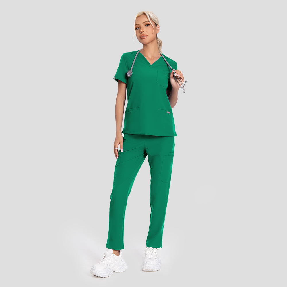 Women's Scrub Top – 3 Pockets | KungfuScrubs