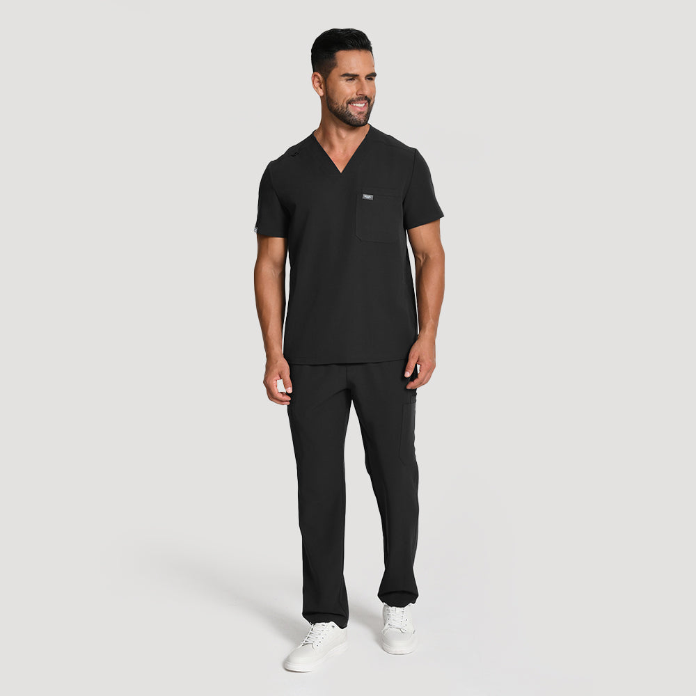 Blusas médicas de tres bolsillos Kungfuscrubs