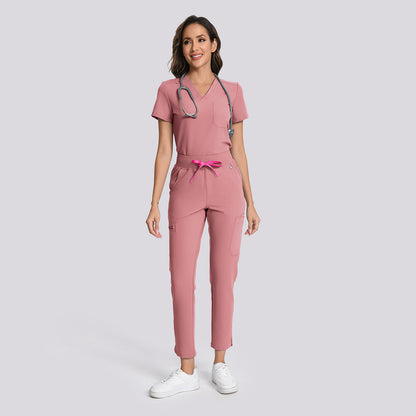 Women’s Scrubs Set – 12 Pockets| KungfuScrubs