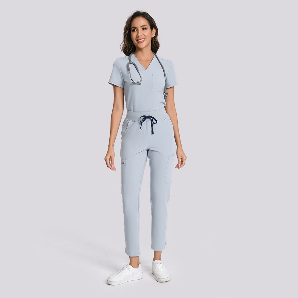 Women’s Scrubs Set – 12 Pockets| KungfuScrubs