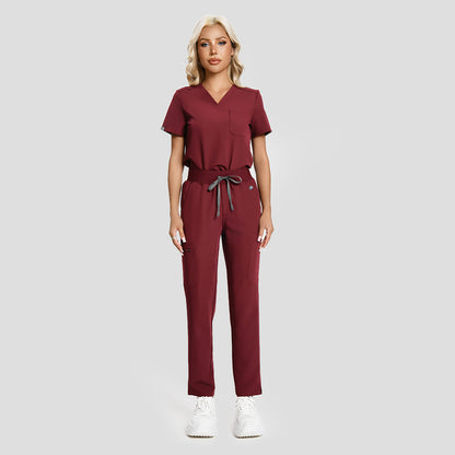 Women’s Scrubs Set – 12 Pockets| KungfuScrubs