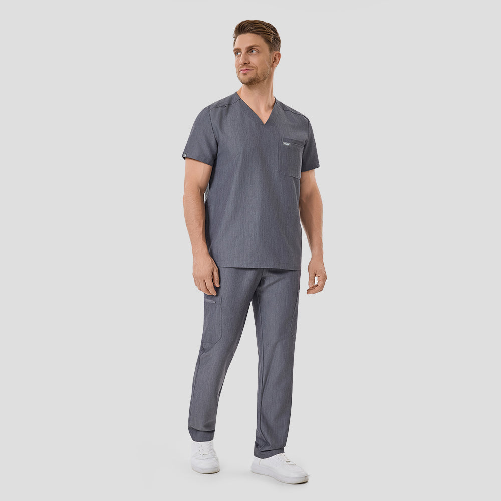 Blusas médicas de tres bolsillos Kungfuscrubs