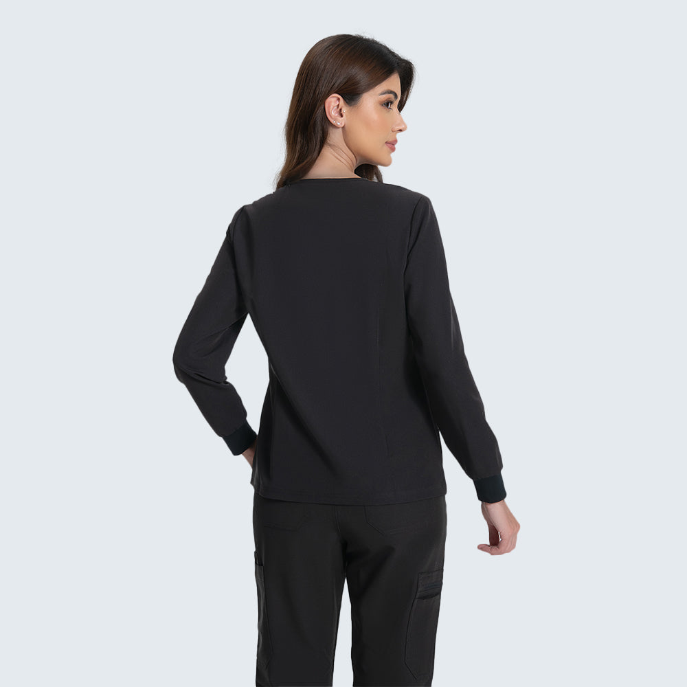 women healthcare scrub top