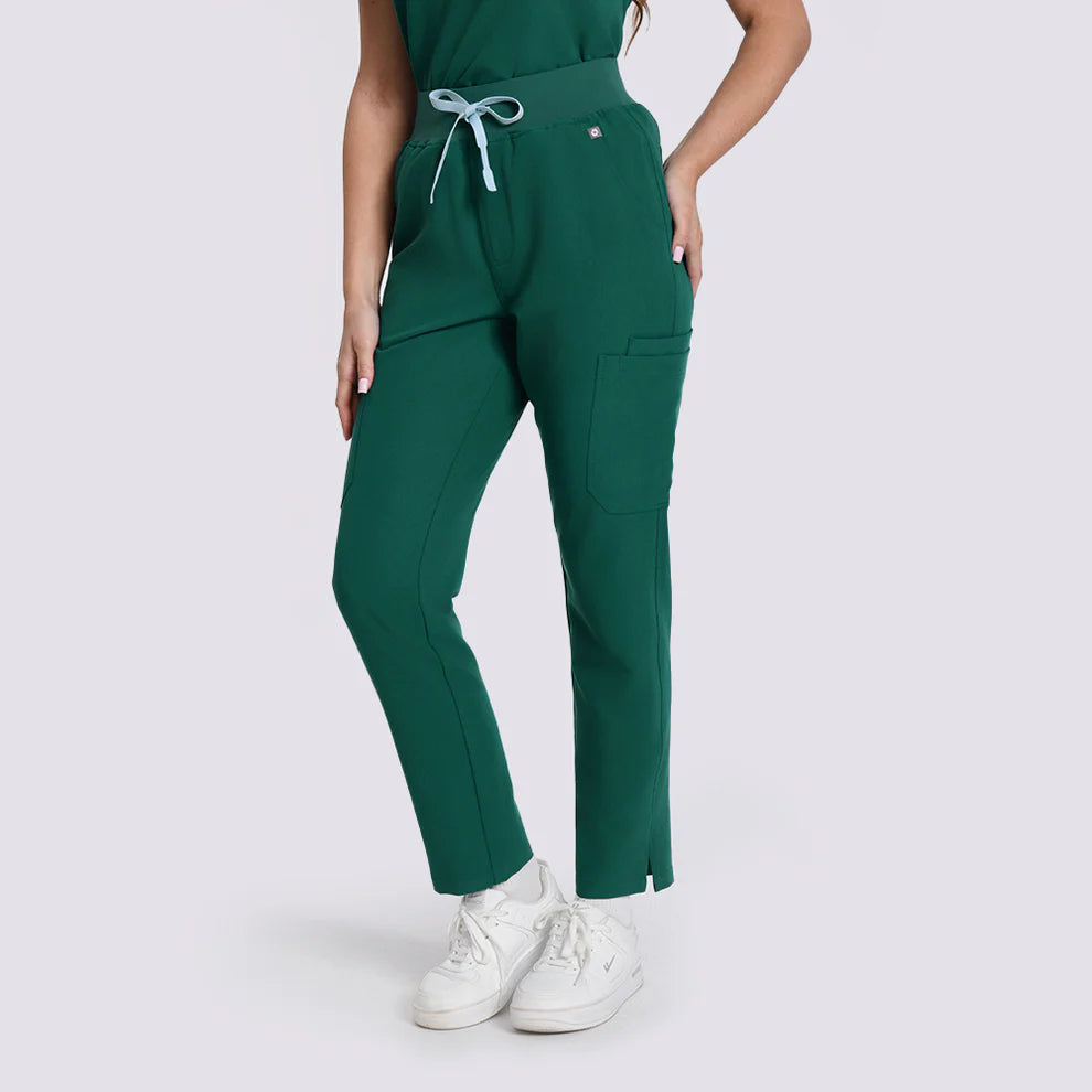 Women's Hunter green Scrubs Pant