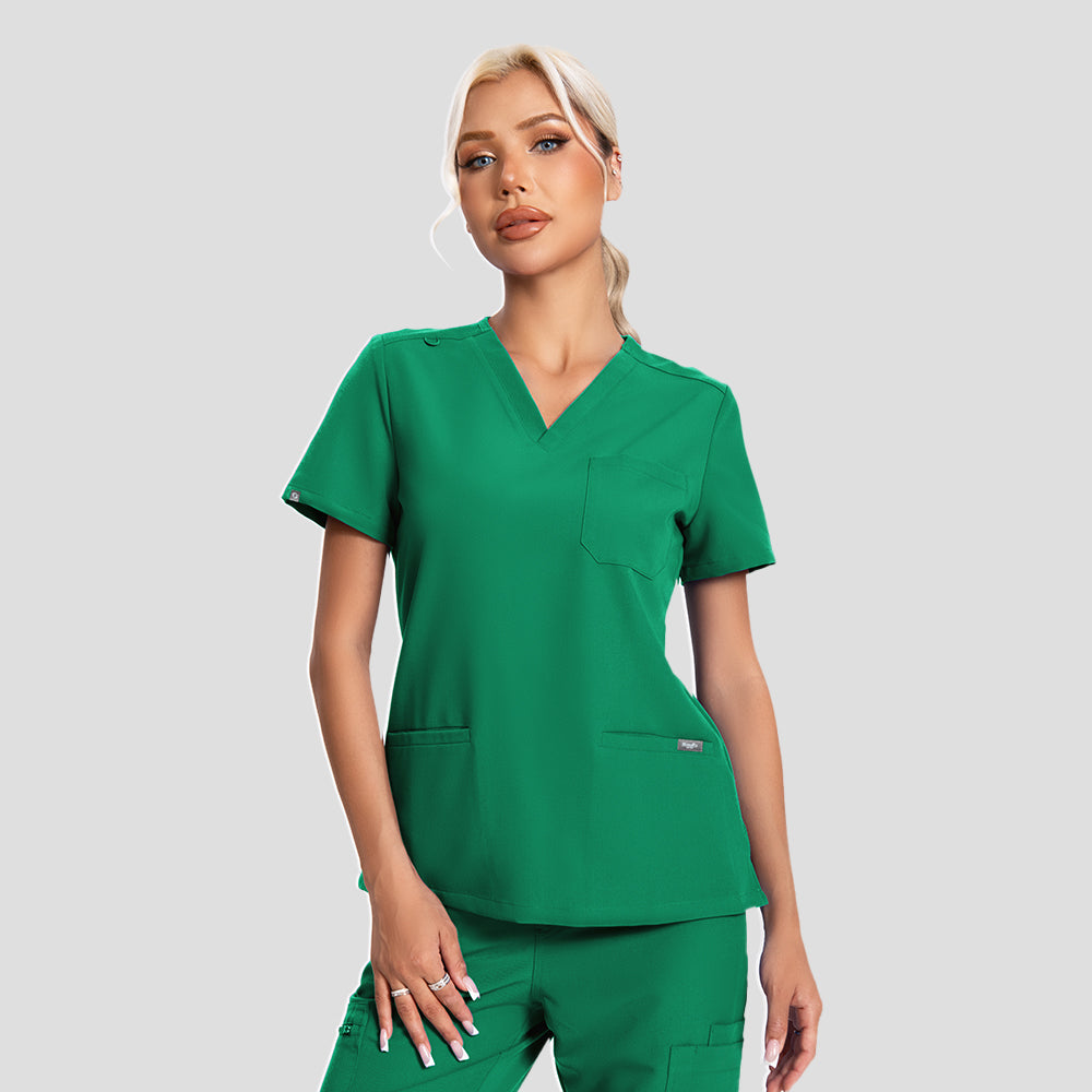 Women’s Scrubs Set – 12 Pockets| KungfuScrubs