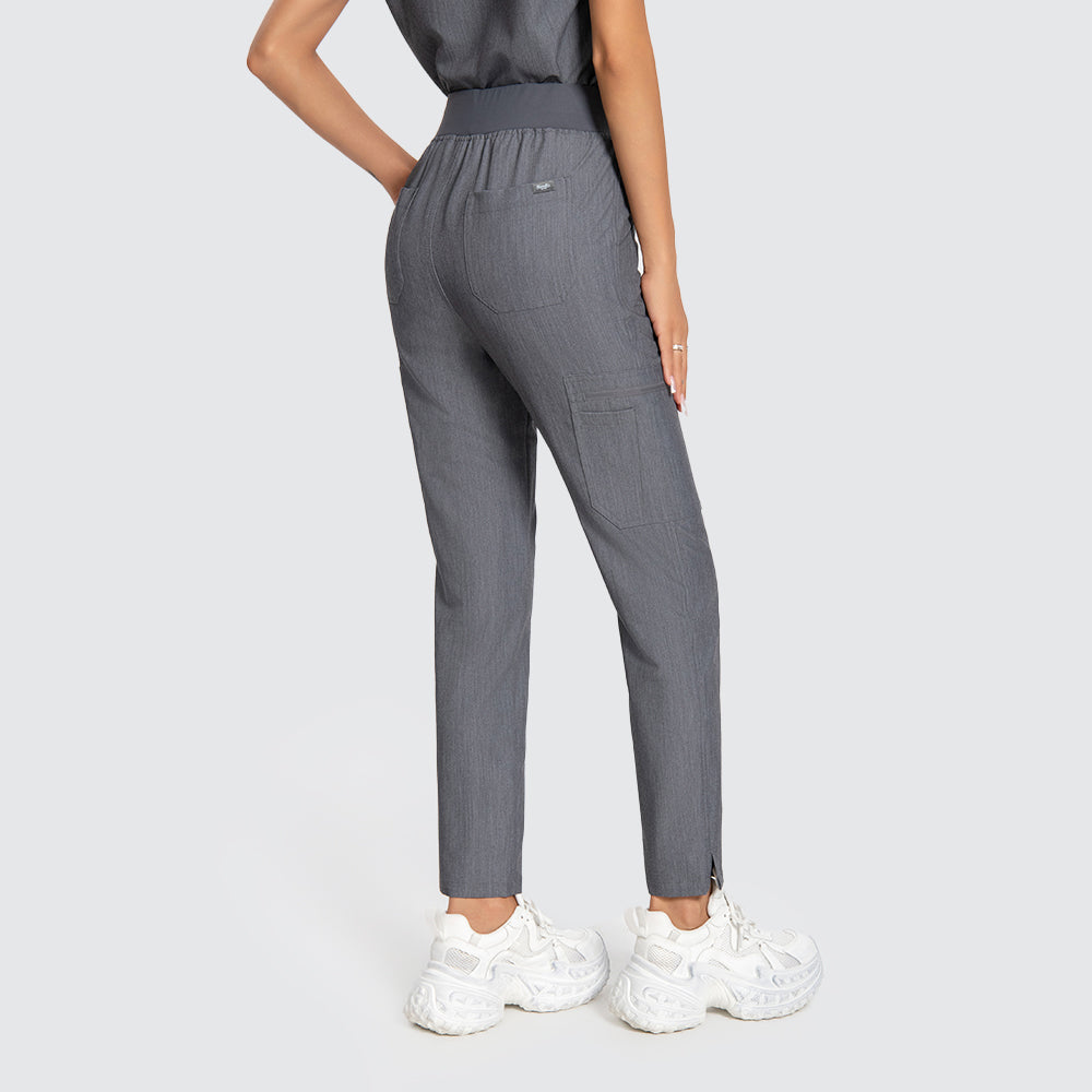 Pantalones médicos ajustados de cintura alta Kungfuscrub | MUJER