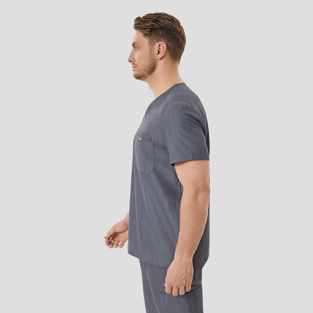 Blusas médicas de tres bolsillos Kungfuscrubs
