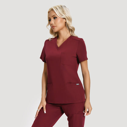 Women's Scrub Top – 3 Pockets | KungfuScrubs
