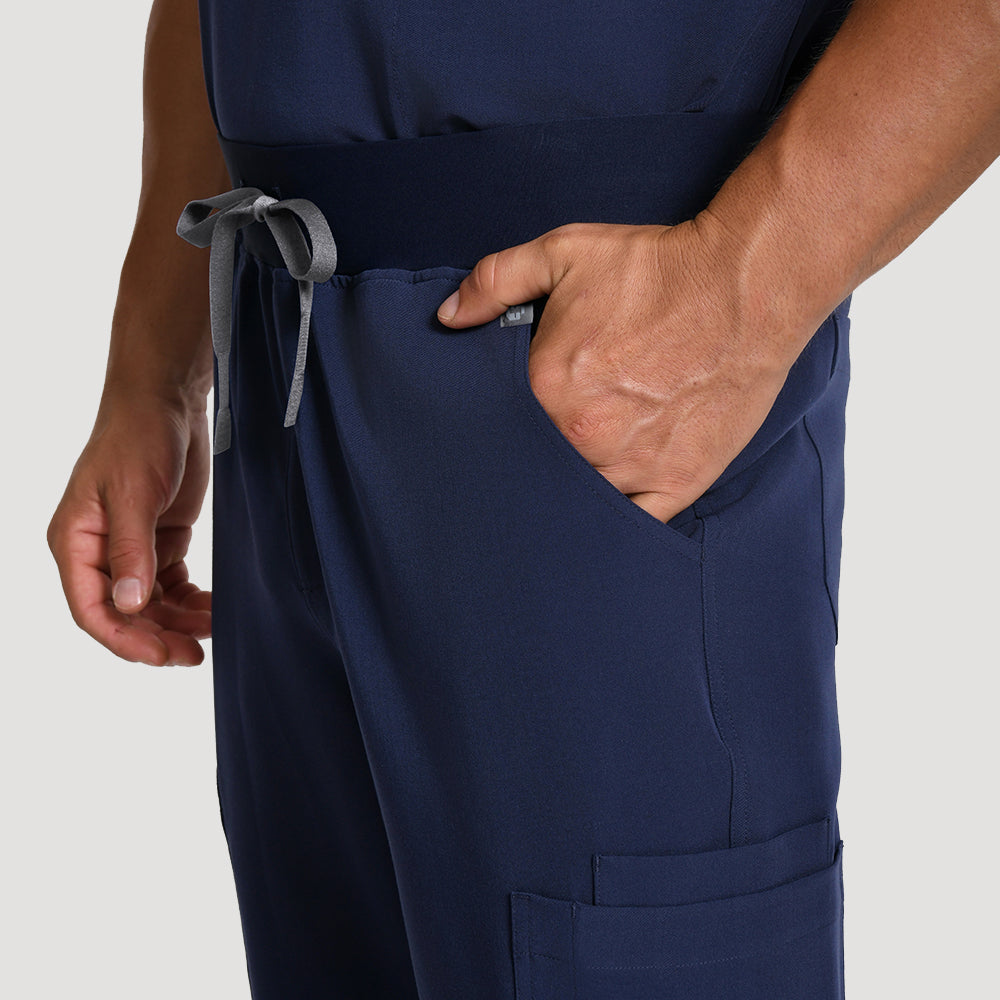 Men's Scrub Pants – 9 Pockets| KungfuScrubs
