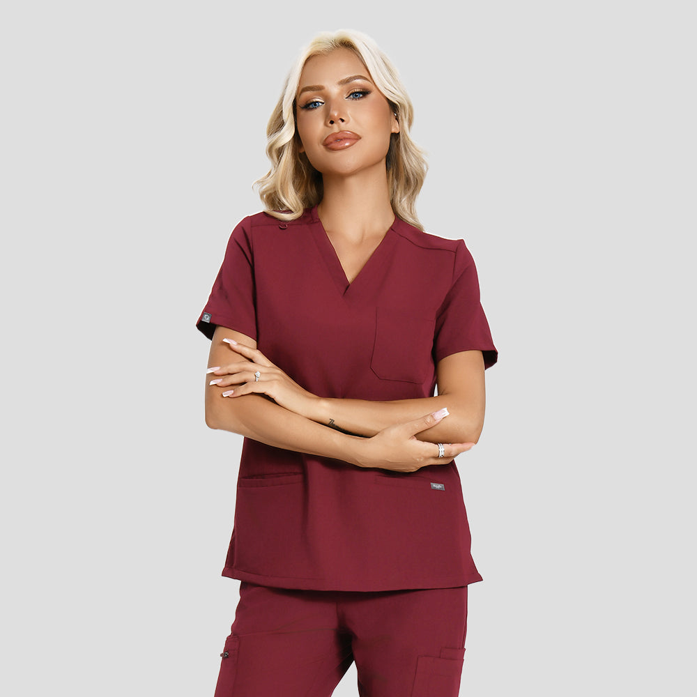 Women’s Scrubs Set – 12 Pockets| KungfuScrubs