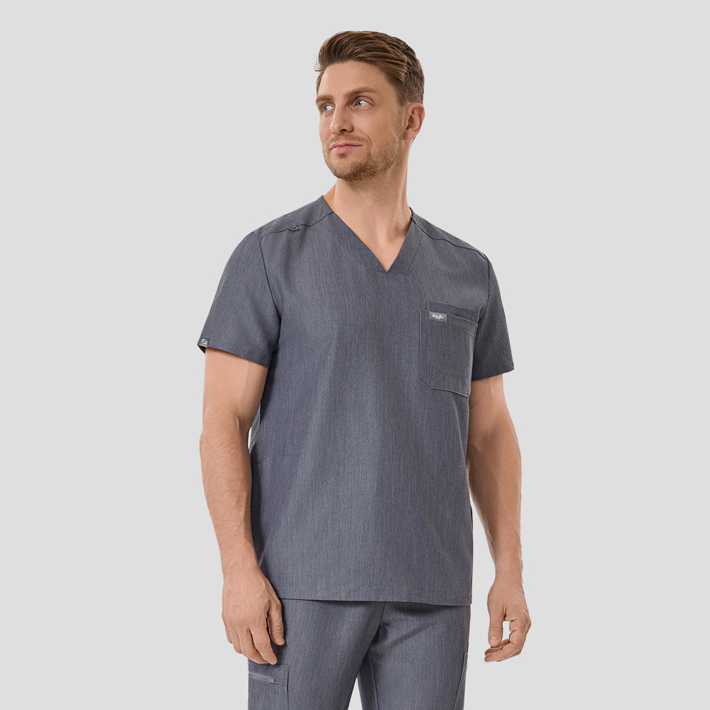 Graphite medical scrubs