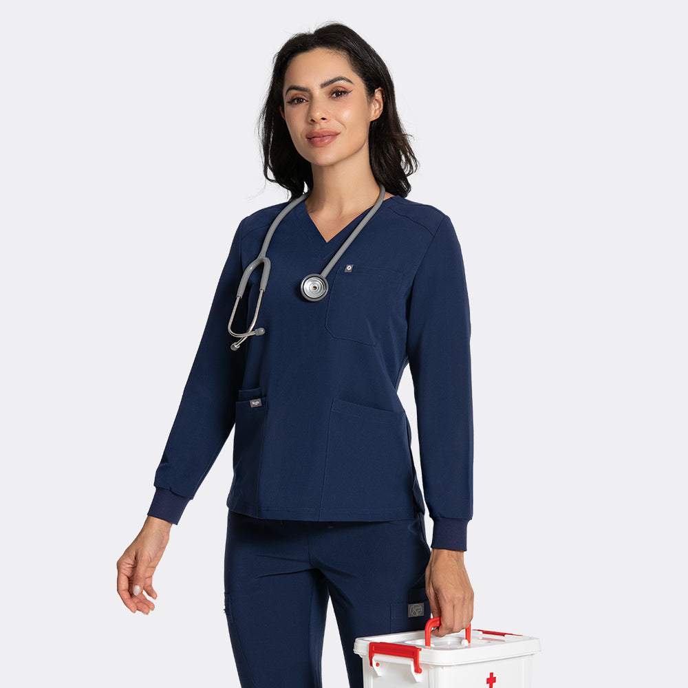 Women's Longsleeve Scrub Set