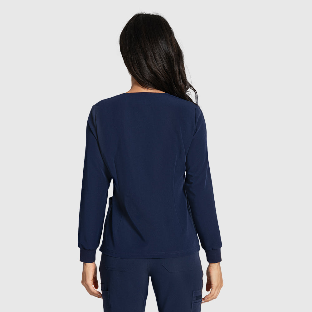 women surgical scrub top