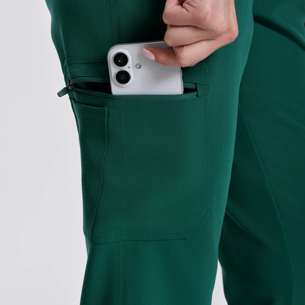 Women's Hunter green Scrubs Pant