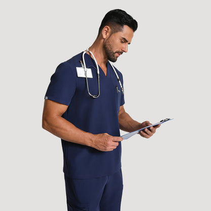 Men's Scrub Set – 13 Pockets | KungfuScrubs