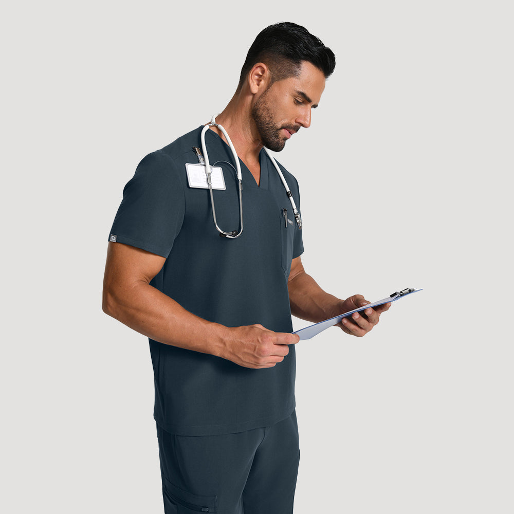 Men's Scrub Set – 13 Pockets | KungfuScrubs