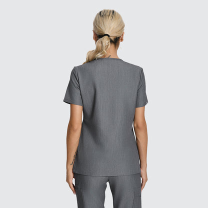 Women's Scrub Top – 3 Pockets | KungfuScrubs