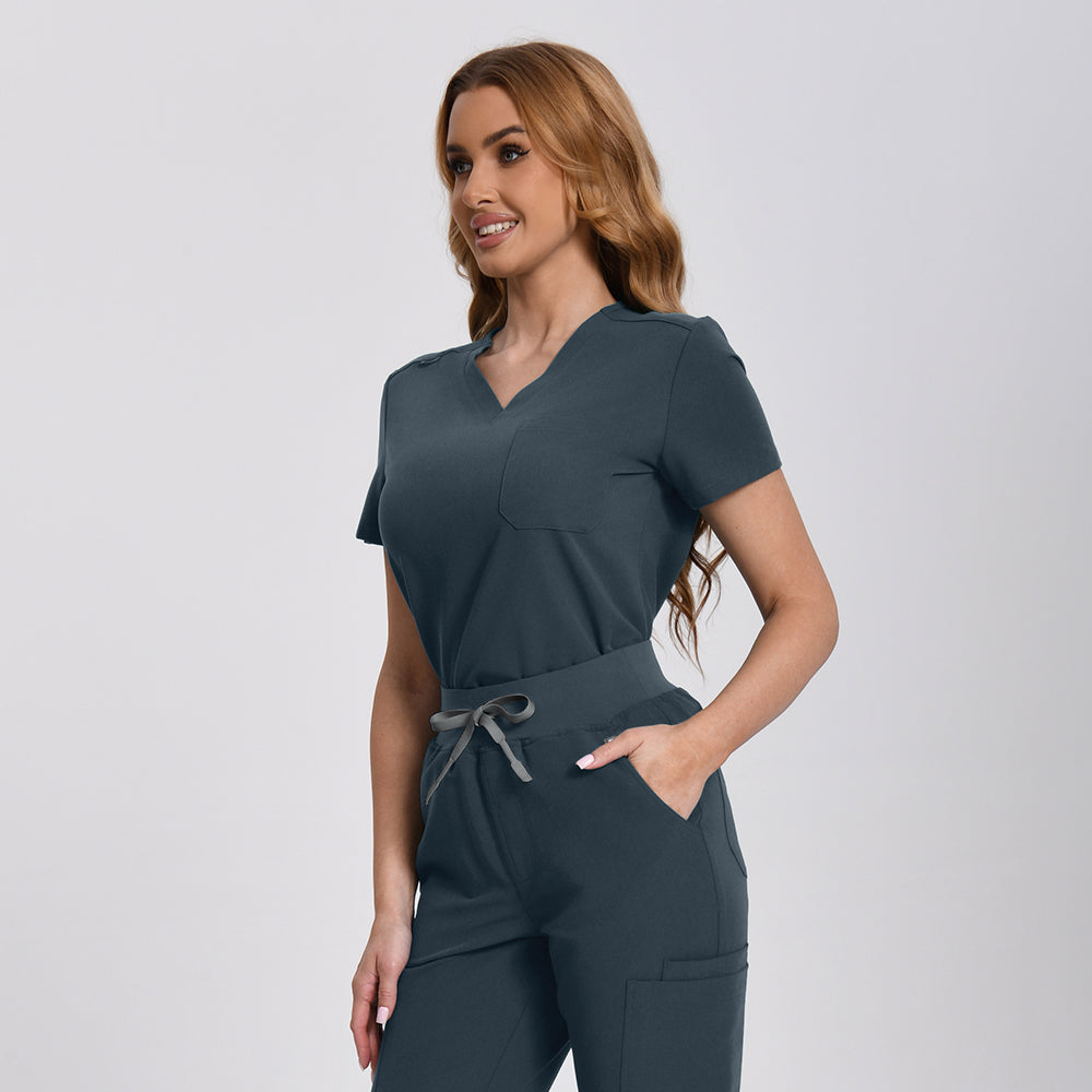 Women’s Scrubs Set – 12 Pockets| KungfuScrubs