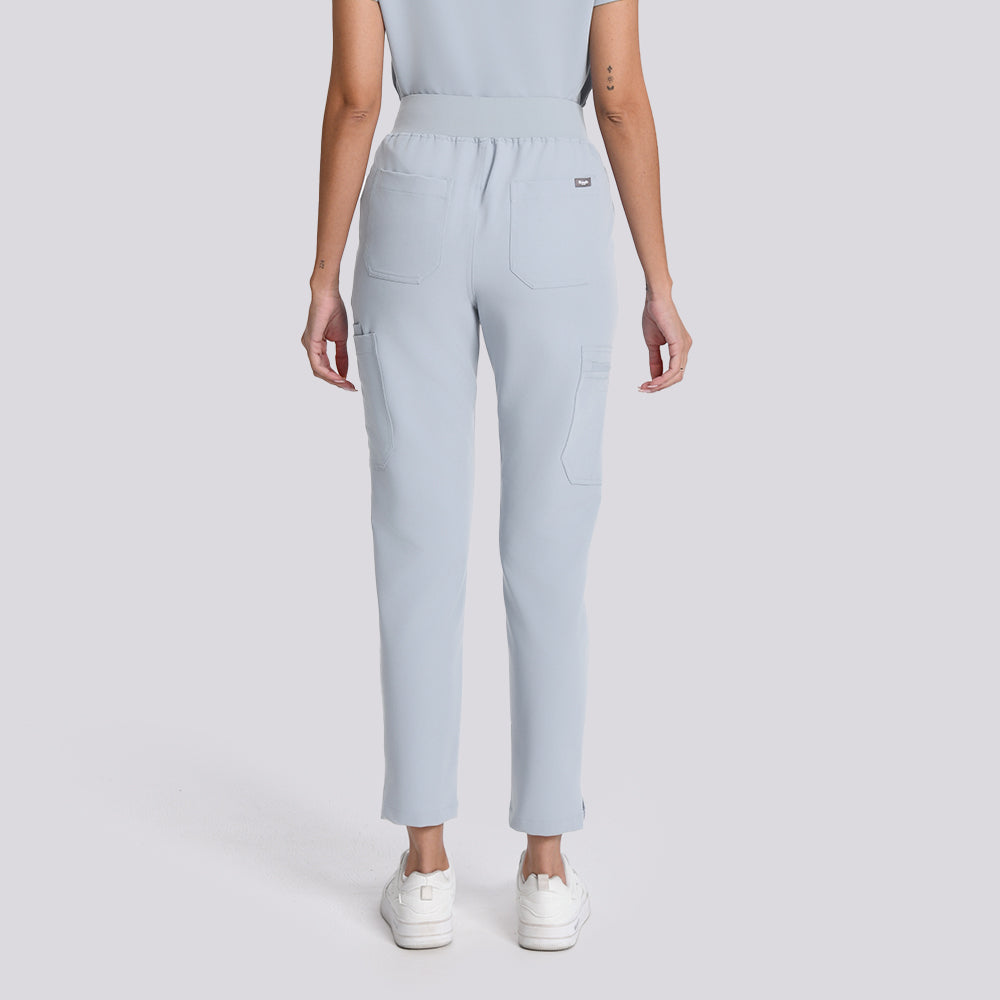 Pantalones médicos ajustados de cintura alta Kungfuscrub | MUJER