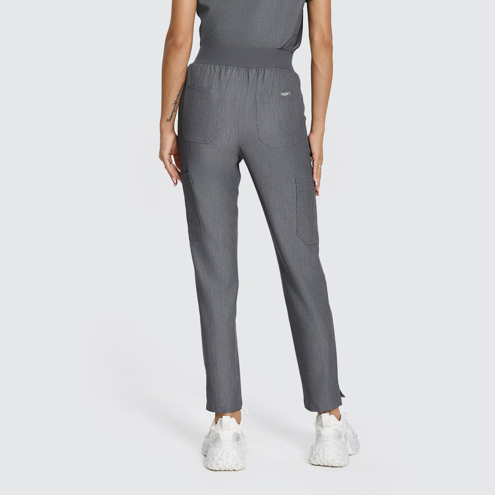 Pantalones médicos ajustados de cintura alta Kungfuscrub | MUJER