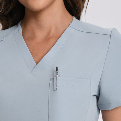 Women's Scrub Top – 3 Pockets | KungfuScrubs