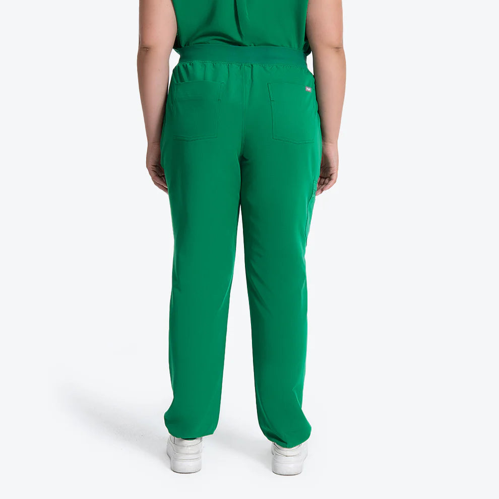 Women’s Indocyanine Green Jogger Scrub Pants