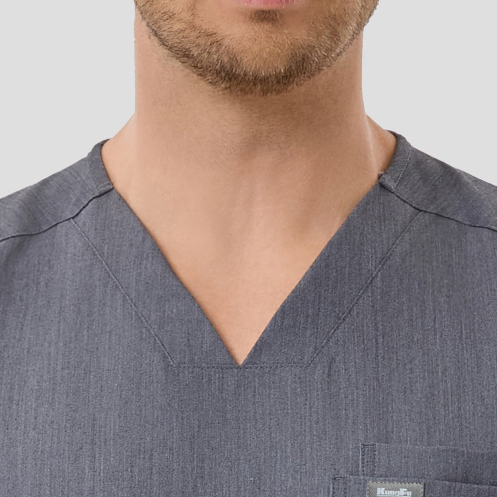 Blusas médicas de tres bolsillos Kungfuscrubs