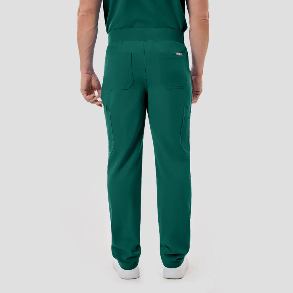 Pantalón médico verde cazador para hombre