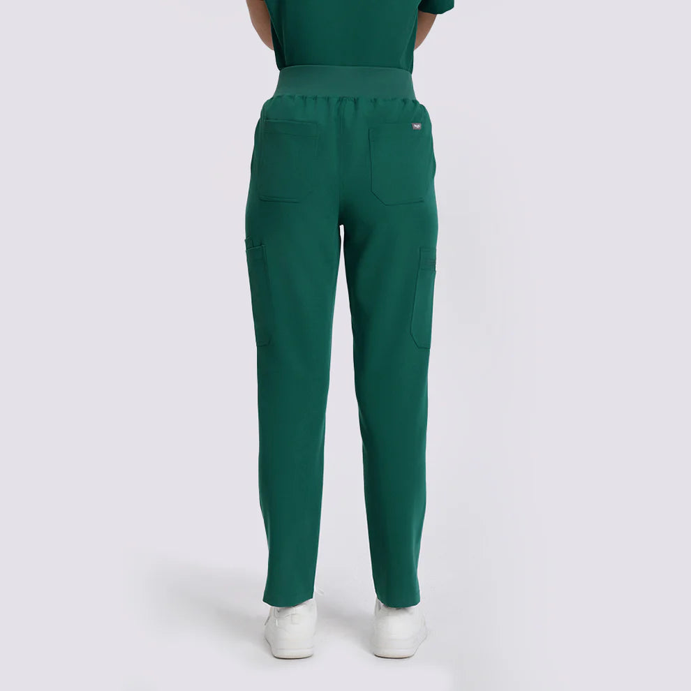 Women's Hunter green Scrubs Pant