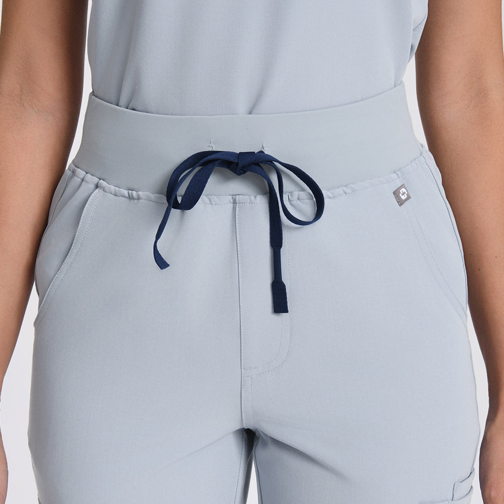 Pantalones médicos ajustados de cintura alta Kungfuscrub | MUJER