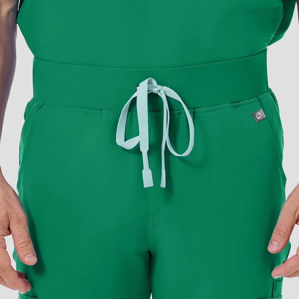 Pantalón médico verde indocianina para hombre