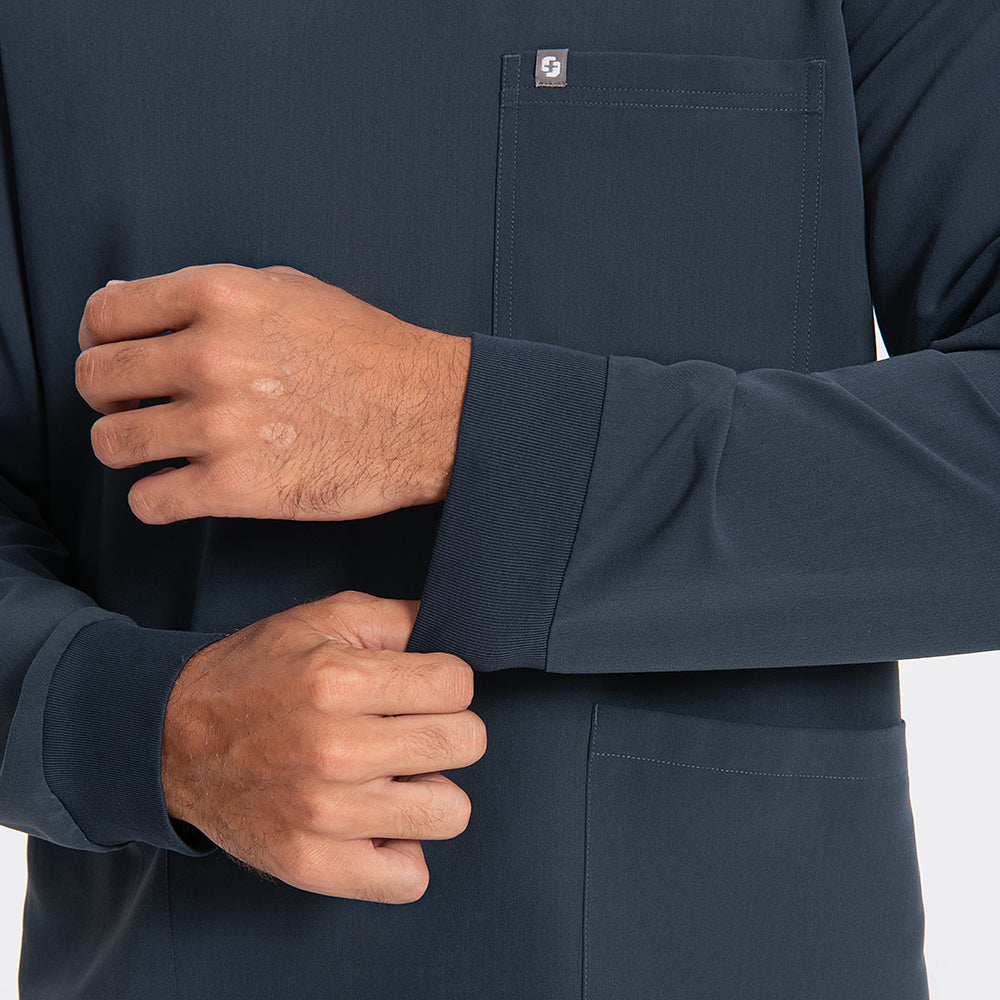 Men's moisture wicking scrub set