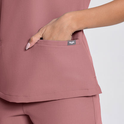 Women's Scrub Top – 3 Pockets | KungfuScrubs