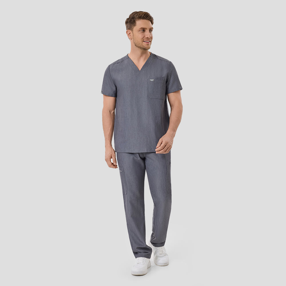 Graphite scrub uniform set
