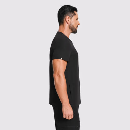 Men's V-neck Scrub Top – 4 Pockets | Kungfu Scrubs