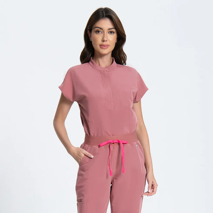 Mauve Women’s Scrub Set