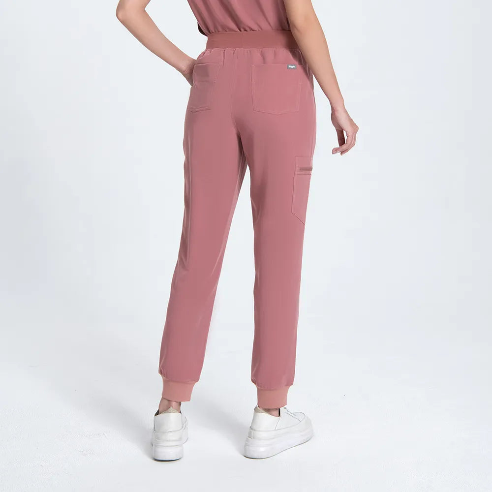 Women’s Stand Collar Medical Scrubs