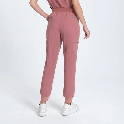 Women’s Stand Collar Medical Scrubs