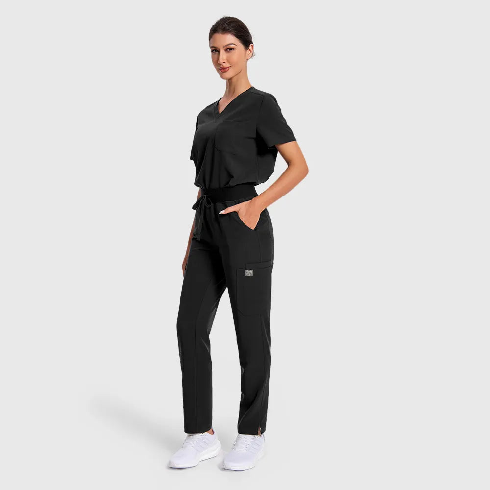 Women’s Scrubs Set – 12 Pockets| KungfuScrubs