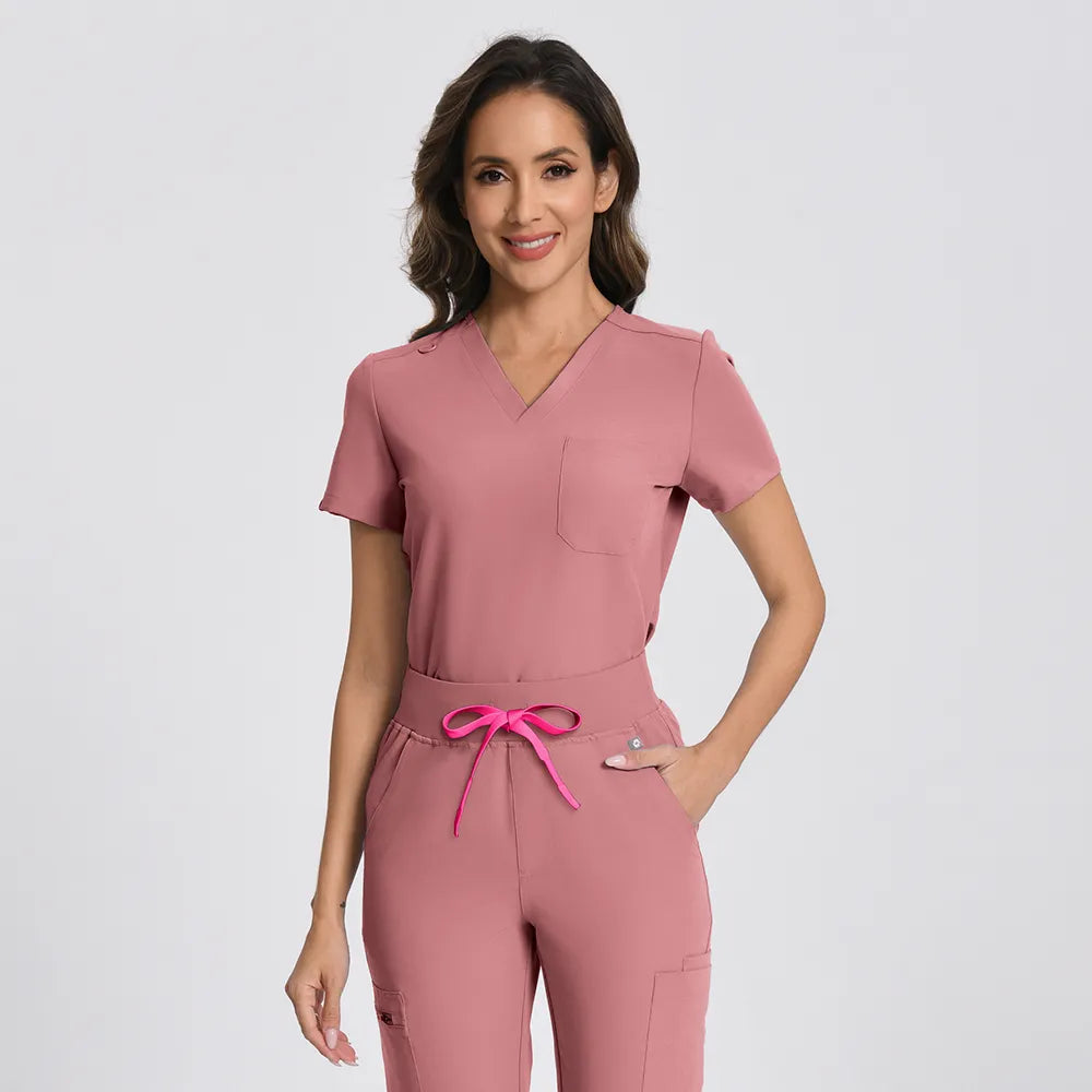 Women’s Scrubs Set – 12 Pockets| KungfuScrubs