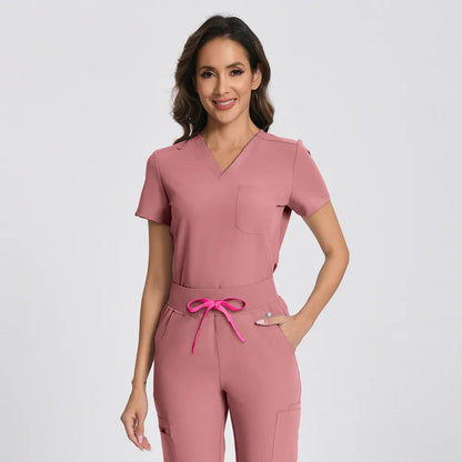 Women’s Scrubs Set – 12 Pockets| KungfuScrubs