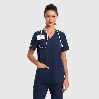 Women’s Scrubs Set – 12 Pockets| KungfuScrubs