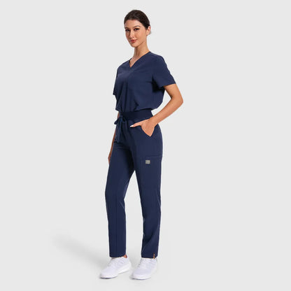 Women’s Scrubs Set – 12 Pockets| KungfuScrubs