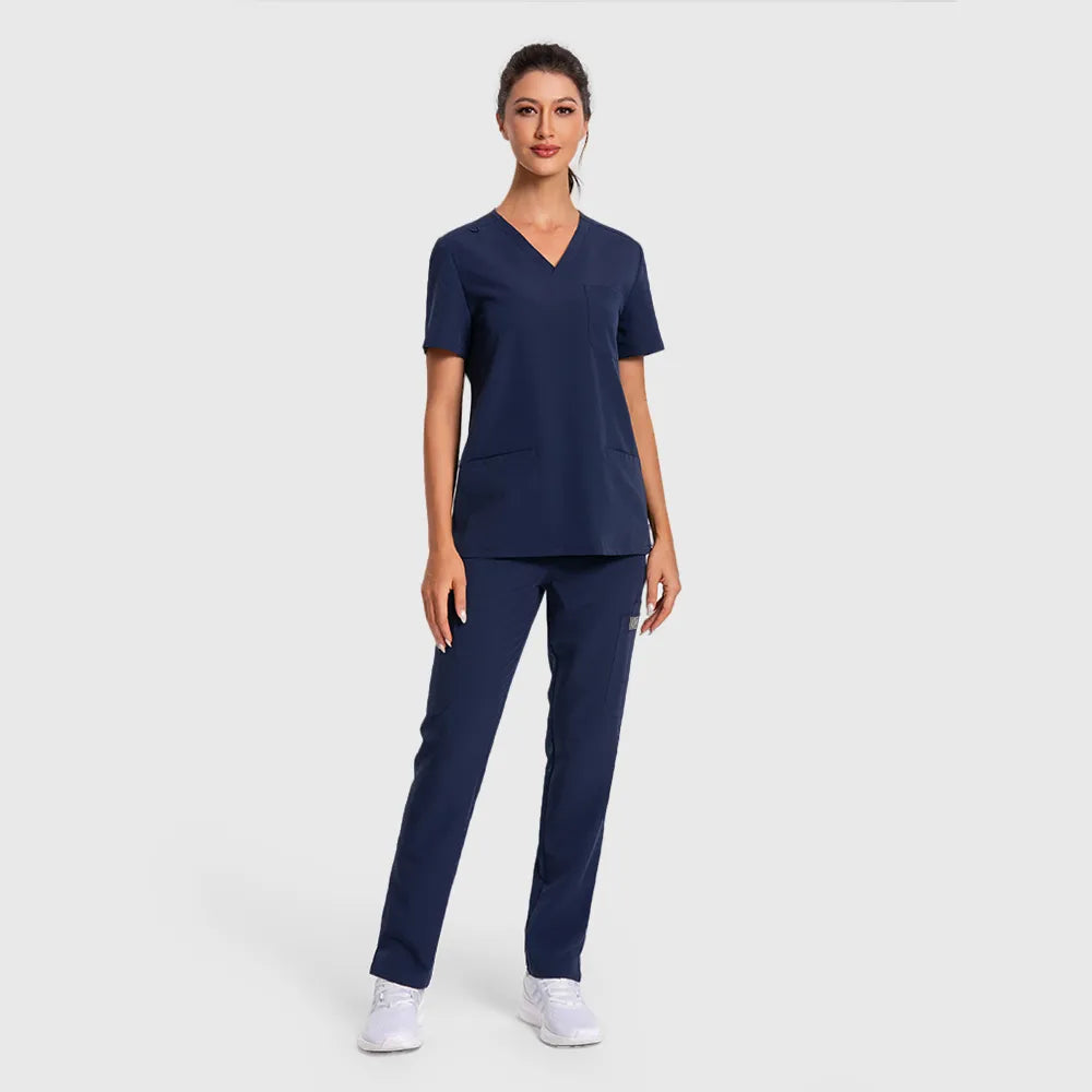 Women’s Scrubs Set – 12 Pockets| KungfuScrubs
