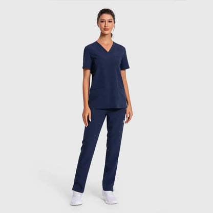 Women’s Scrubs Set – 12 Pockets| KungfuScrubs